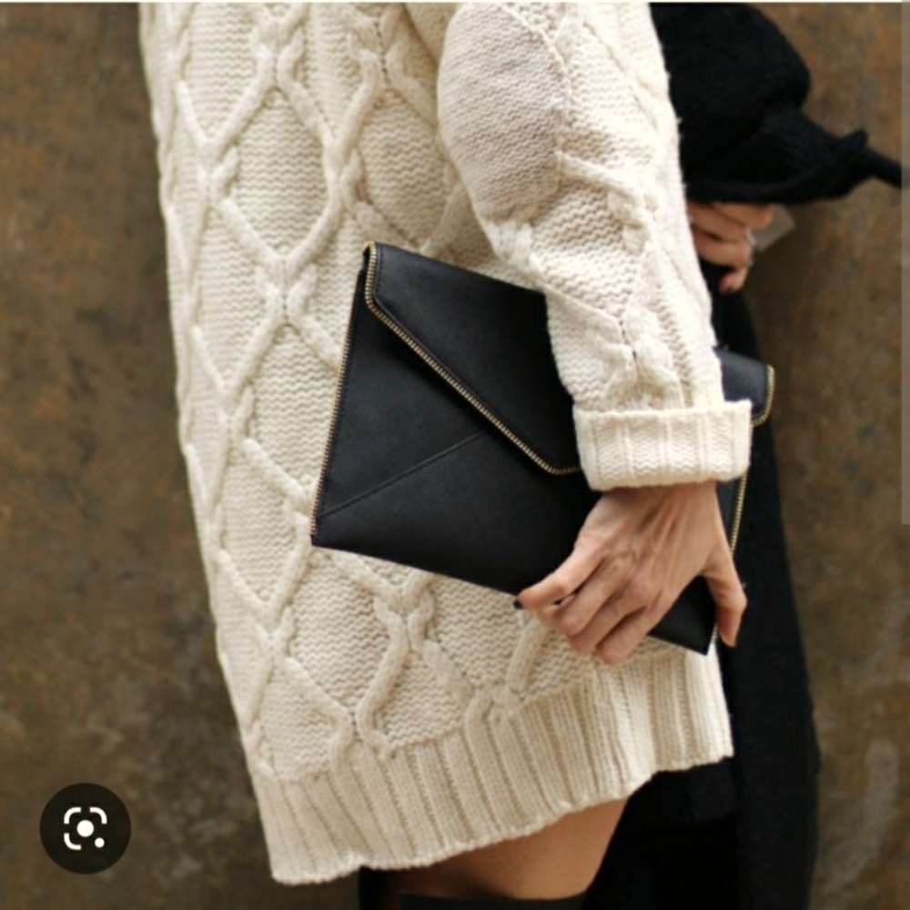 Rebecca Minkoff Leo Leather Clutch